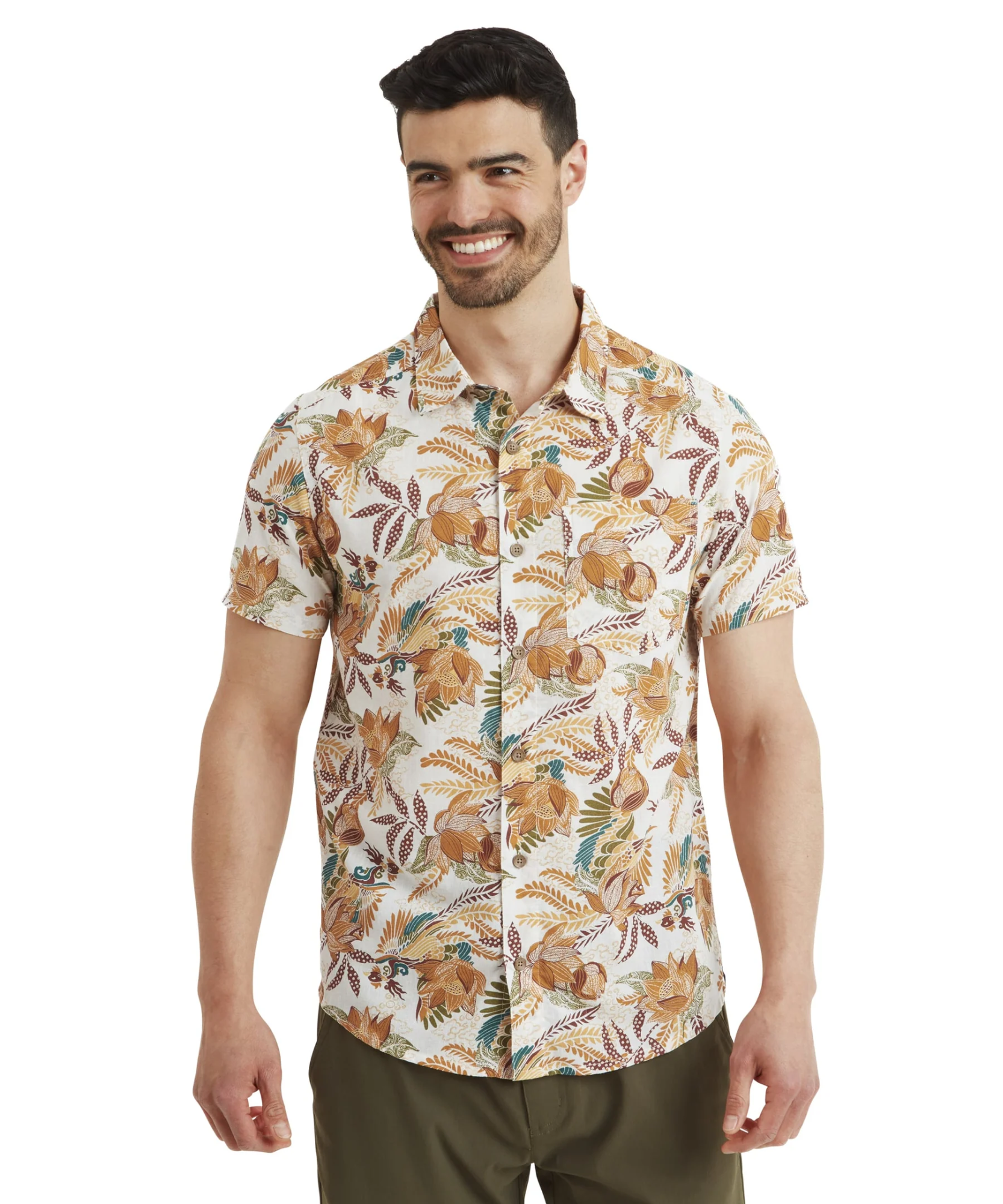 Sherpa Men's Phoenix Short Sleeve Shirt miesten lyhythihainen kauluspaita