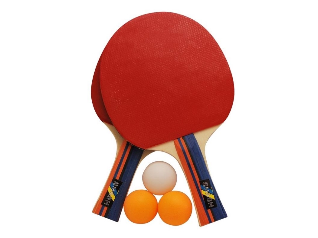 Pure2Improve pöytätennissetti. 2 mailaa. 3 palloa